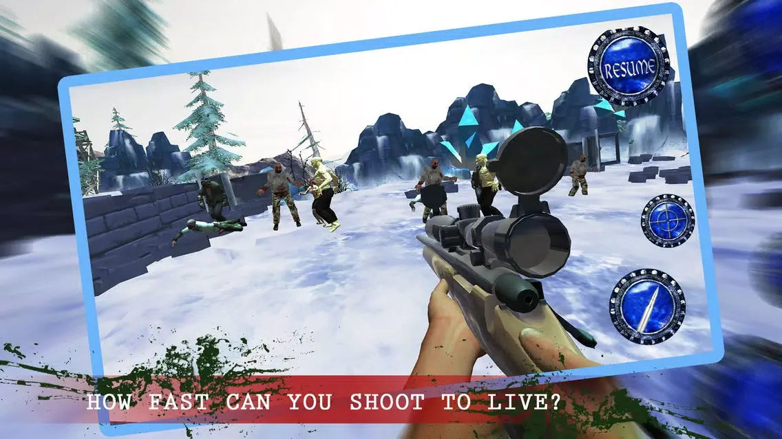 Capturas de pantalla de War Of Zombies Snow Chapter